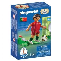 *** PLAYMOBIL - JOUEUR DE FOOT PORTUGAIS #9516